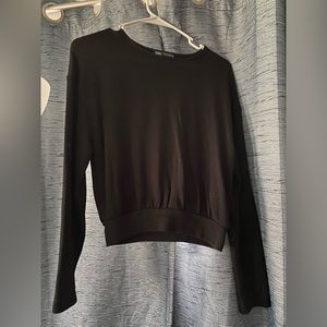 Black Zara sweater